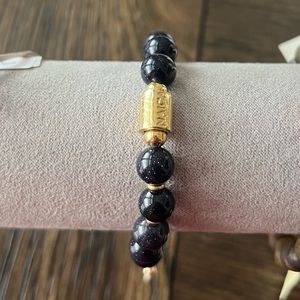 NAICA jewelry - high quality natural crystals handmade bracelet, gold plated